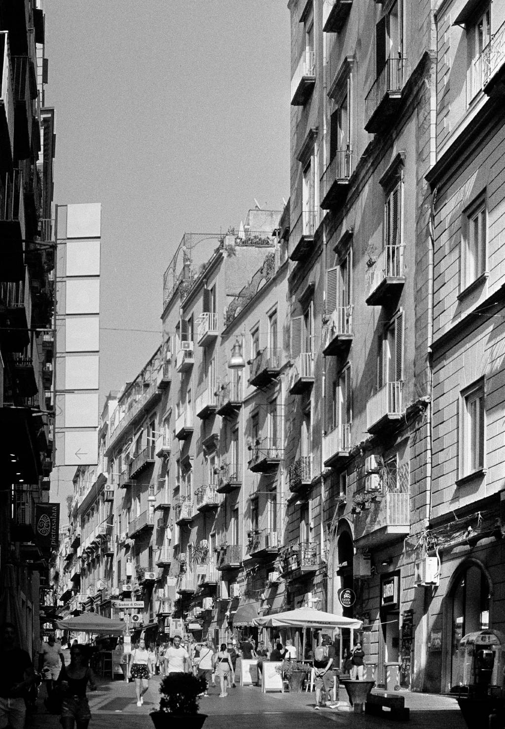 A street in Naples